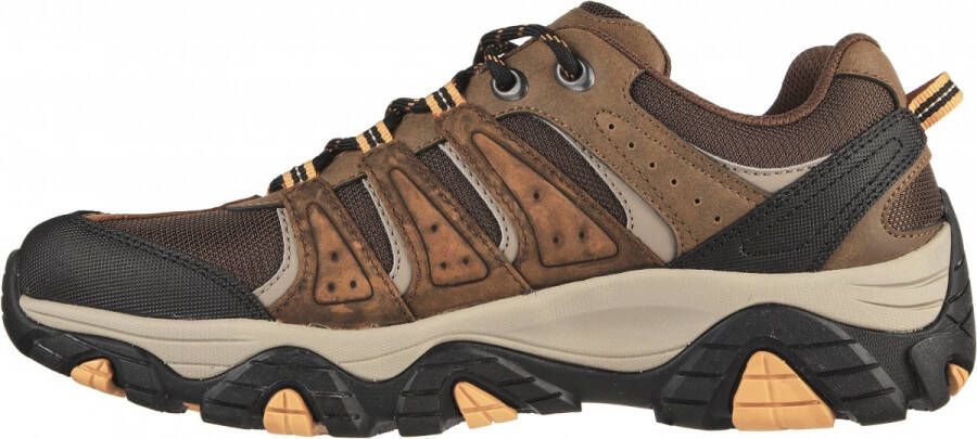 Skechers Pine Trail Sneakers Bruin Heren