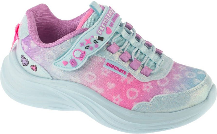 Skechers Power Jams 2.0 voor meisje Blauw Sneakers