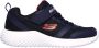 Skechers bounder zallow hardloopschoenen zwart kinderen - Thumbnail 1