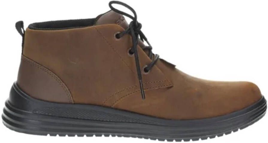 Skechers PROVEN CONKLIN Herensneakers Comfort Bruin