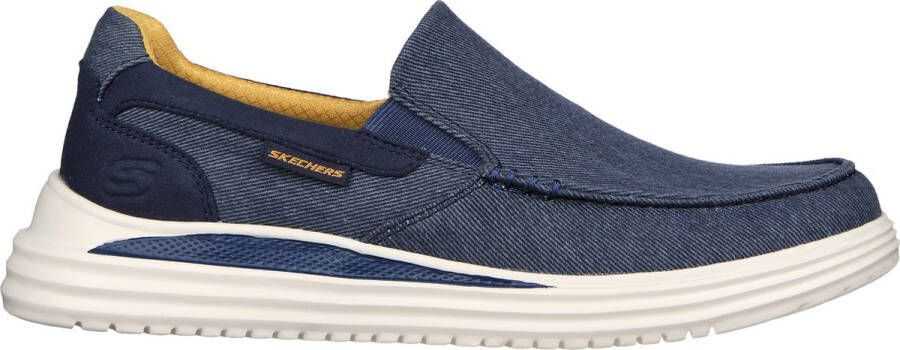 Skechers Proven Suttner Heren Instappers Donkerblauw