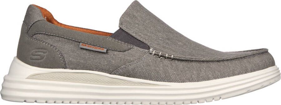 Skechers Proven Suttner Heren Instappers Taupe