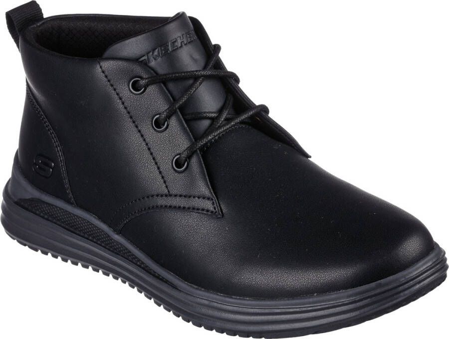 Skechers Proven Yermo zwart casualschoenen heren (204670 BLK)