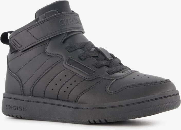Skechers Quick Street jongens sneakers zwart Uitneembare zool