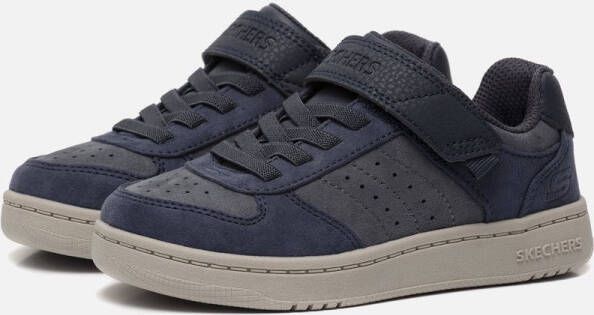 Skechers Quick Street Smooth Avenue Sneakers blauw