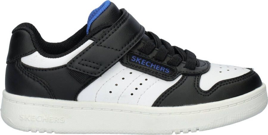 Skechers Quik Street sneakers zwart wit Jongens Imitatieleer Meerkleurig 34
