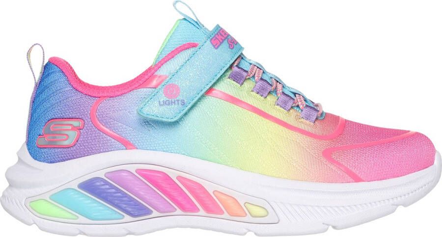 Skechers Rainbow Cruisers Meisjes Sneakers Turquoise Multicolour