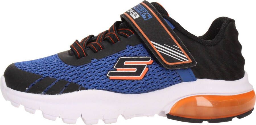 Skechers Razor Flex Air Klittenband Sneaker Jongens Zwart blauw