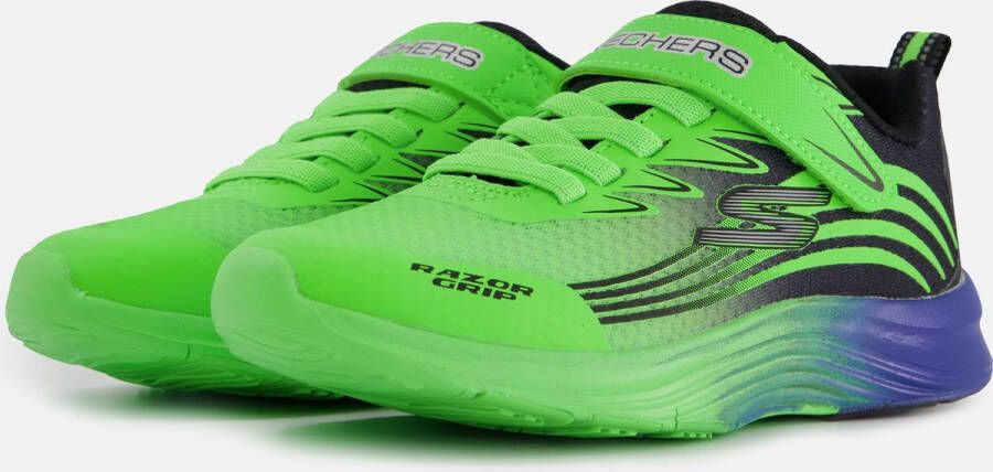 Skechers Razor Grip Sneakers groen Textiel