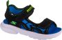Skechers Razor-Splash Aqua Buddies 406513L-BBLM voor een jongen Zwart Sandalen Sportschoenen - Thumbnail 3