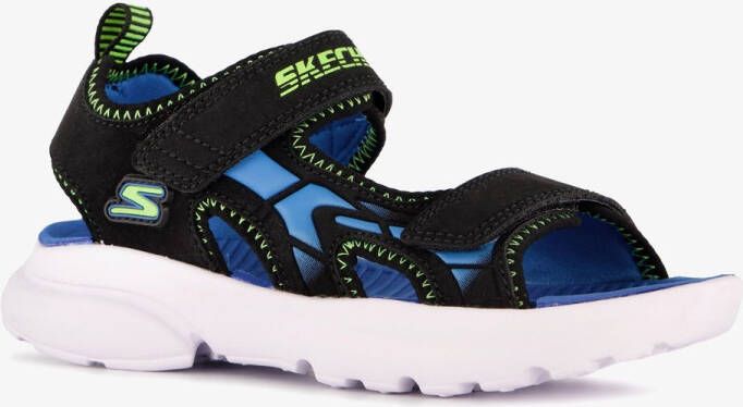 Skechers Razor-Splash Aqua Buddies 406513L-BBLM voor een jongen Zwart Sandalen Sportschoenen