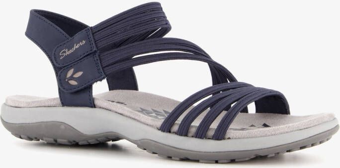 Skechers Reggae Slim Coffee dames sandalen blauw Extra comfort Memory Foam