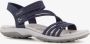 Skechers Reggae Slim Coffee dames sandalen blauw Extra comfort Memory Foam - Thumbnail 1