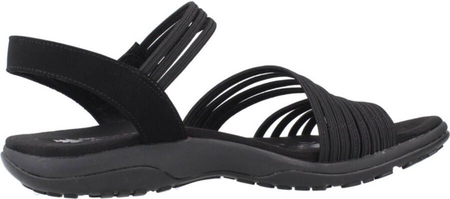 Skechers Reggae Slim Dames Sandaal Coffee Run 163573 BKK