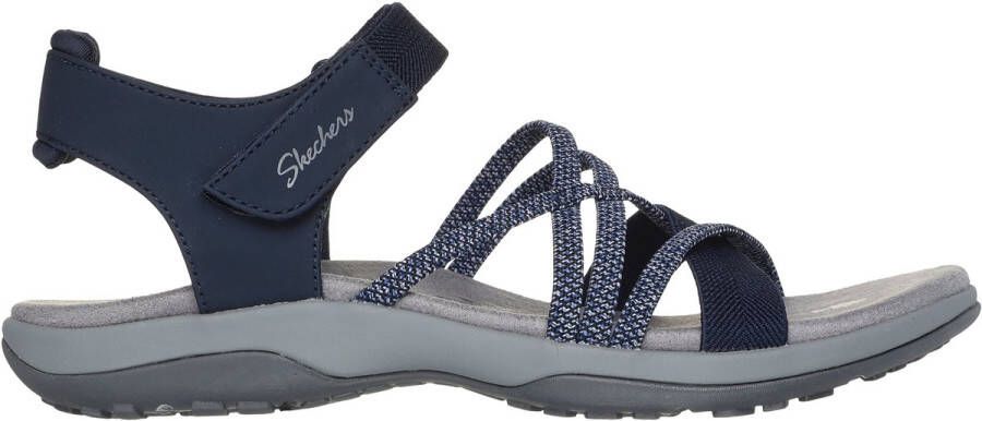 Skechers Reggae Slim Meadow Grazer Dames Sandalen Navy