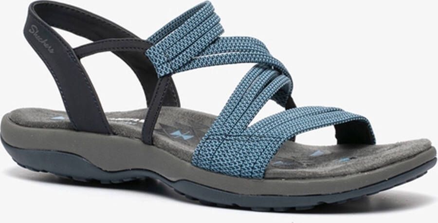 Skechers Reggae Slim Skech Appeal dames sandalen Blauw Extra comfort Memory Foa