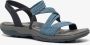 Skechers Reggae Slim Skech Appeal dames sandalen Blauw Maat Extra comfort Memory Foam41 - Thumbnail 1