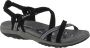Skechers Reggae Slim-Sun Array 163115-BLK Vrouwen Zwart Sandalen - Thumbnail 1