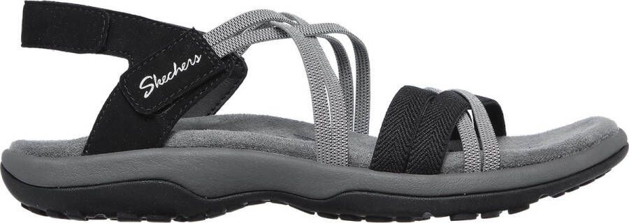 Skechers Sandalen REGGAE SLIM TAKES TWO met elastische riempjes