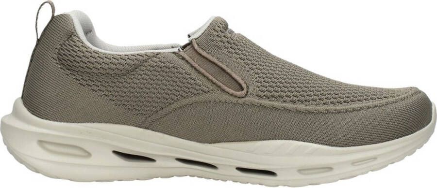 Skechers Relaxed Fit : Arch Fit Orvan-Gyoda instapper Beige Heren