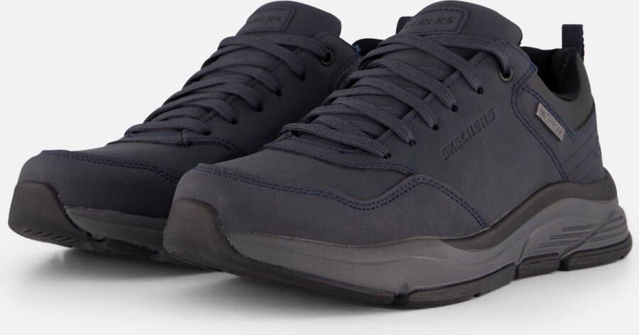 Skechers Waterdichte Relaxed Fit Benago Heren Sneaker Blauw Heren - Foto 2