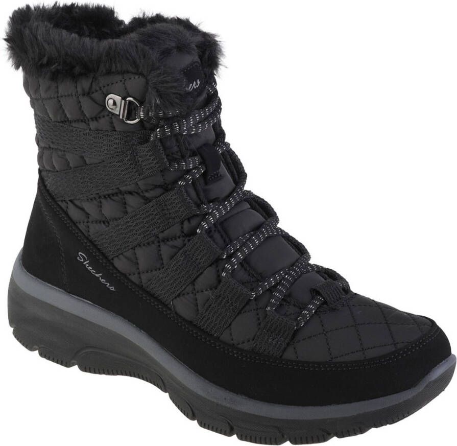 Skechers Relaxed Fit Easy Going Moro Street Vrouwen Zwart Laarzen - Foto 2
