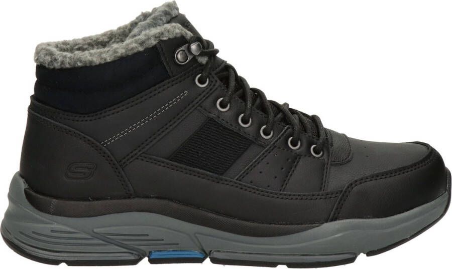 Skechers Relaxed Fit heren veterboot Zwart