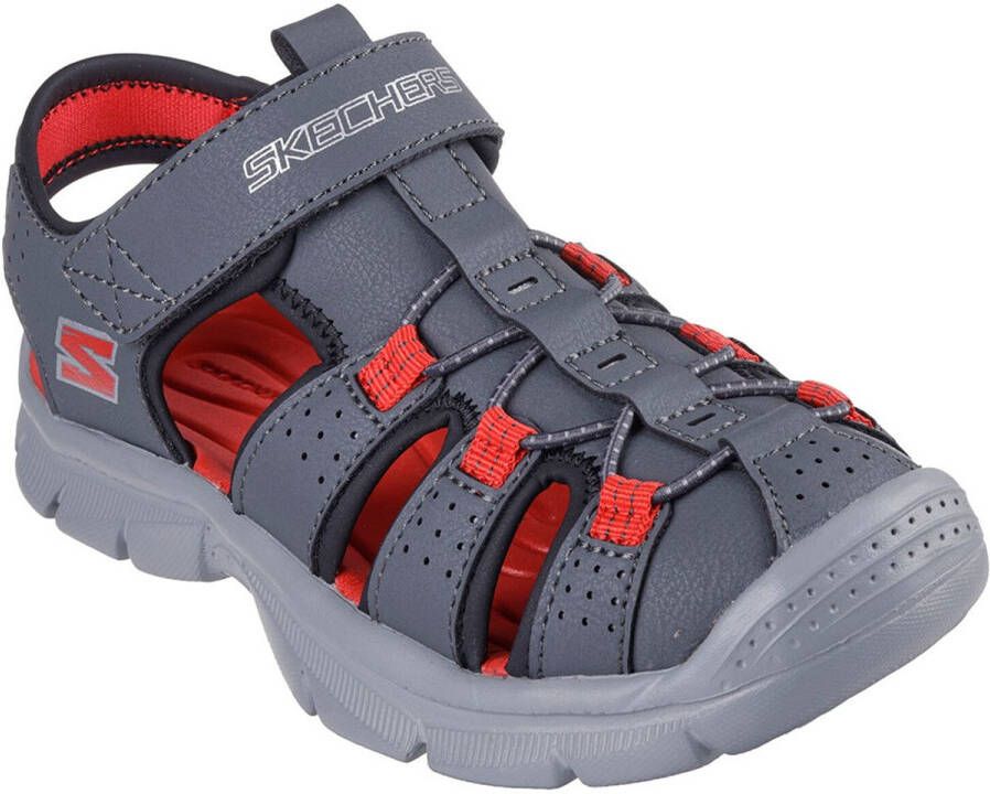 Skechers Relix Valdex Sandalen Grijs 1 2 Jongens