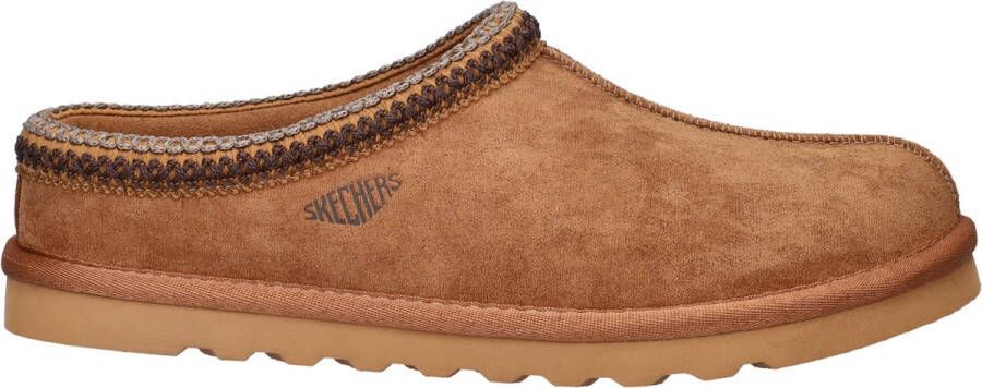 Skechers Renten heren pantoffel Cognac