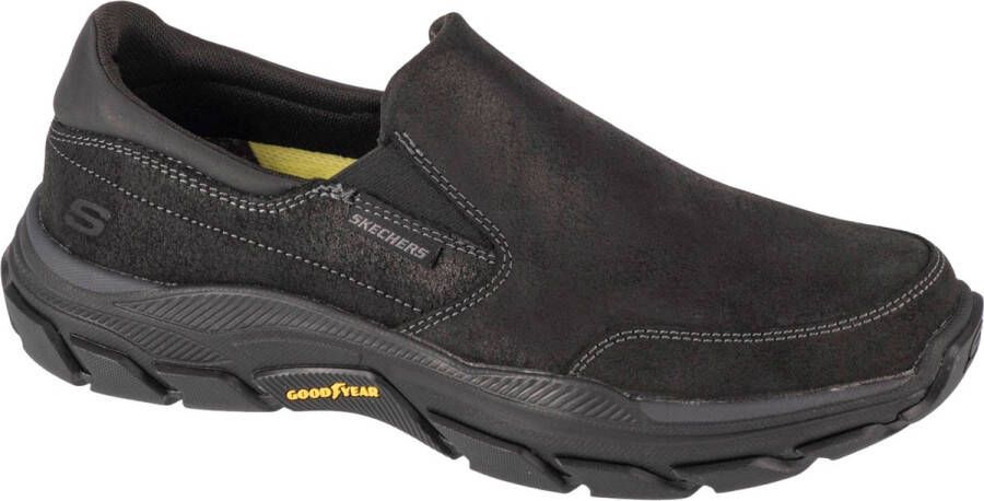 Skechers Respected Calum 204480-BBK Mannen Zwart Schoenen - Foto 1