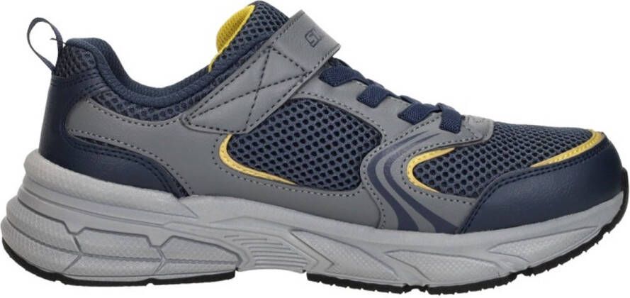 Skechers Retro-Graph Klittenband Laag Blauw