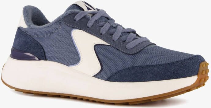 Skechers Retro Revival dames sneakers blauw Extra comfort Memory Foam