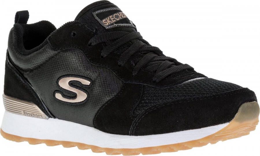 Skechers Sneakers GoldN Gurl Vrijetijdsschoen halfschoen veterschoen met air-cooled memory foam - Foto 6