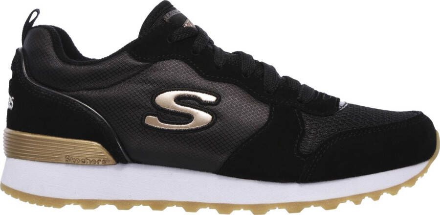 Skechers Sneakers GoldN Gurl Vrijetijdsschoen halfschoen veterschoen met air-cooled memory foam
