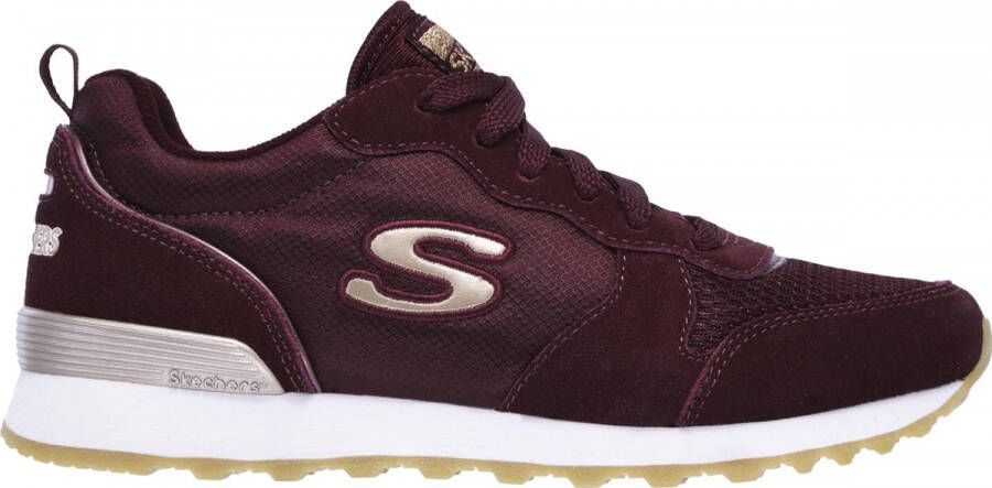 Skechers Sneakers GoldN Gurl Vrijetijdsschoen lage schoen veterschoen met air-cooled memory foam