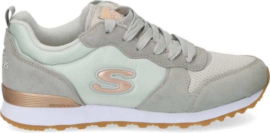 Skechers Sneakers GoldN Gurl Vrijetijdsschoen lage schoen veterschoen met air-cooled memory foam - Foto 3