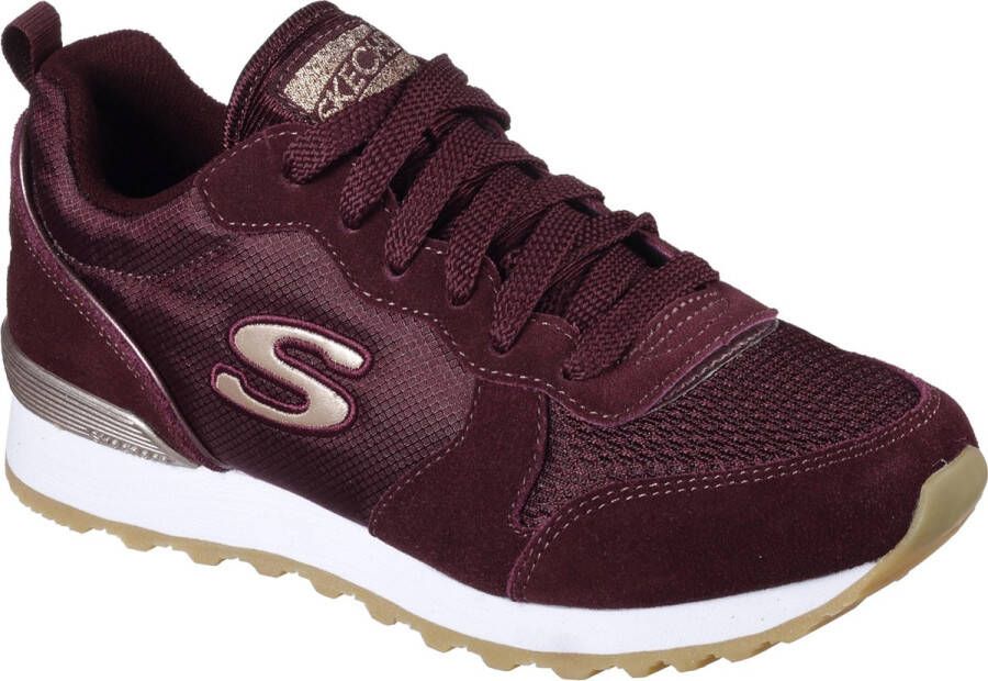 Skechers Sneakers OG 85 GOLDN GURL Veterschoen originele retro-jogginschoen met Air-Cooled Memory Foam