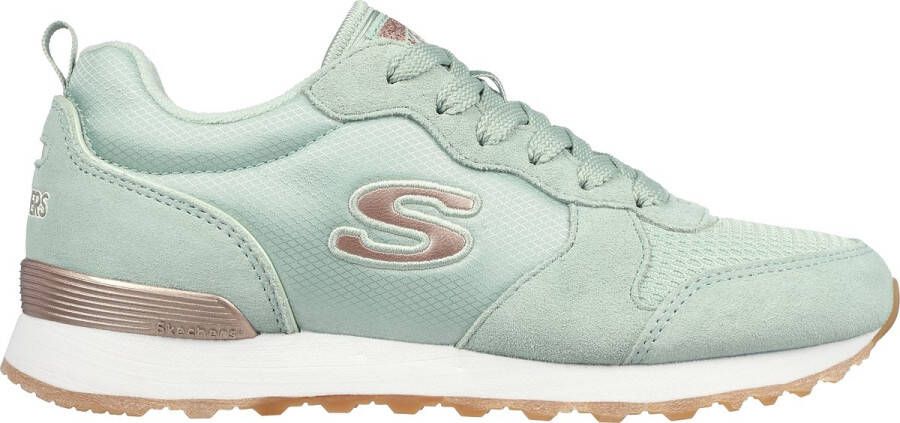 Skechers Sneakers GoldN Gurl Vrijetijdsschoen lage schoen veterschoen met air-cooled memory foam