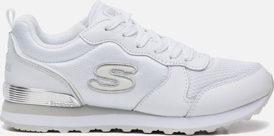 Skechers Sneakers Gold´n Gurl met metallic-details vrijetijdsschoen lage schoen veterschoen