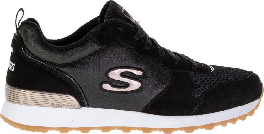 Skechers Sneakers GoldN Gurl Vrijetijdsschoen halfschoen veterschoen met air-cooled memory foam