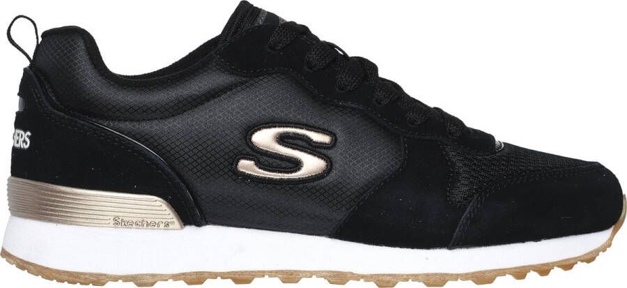 Skechers Sneakers GoldN Gurl Vrijetijdsschoen halfschoen veterschoen met air-cooled memory foam