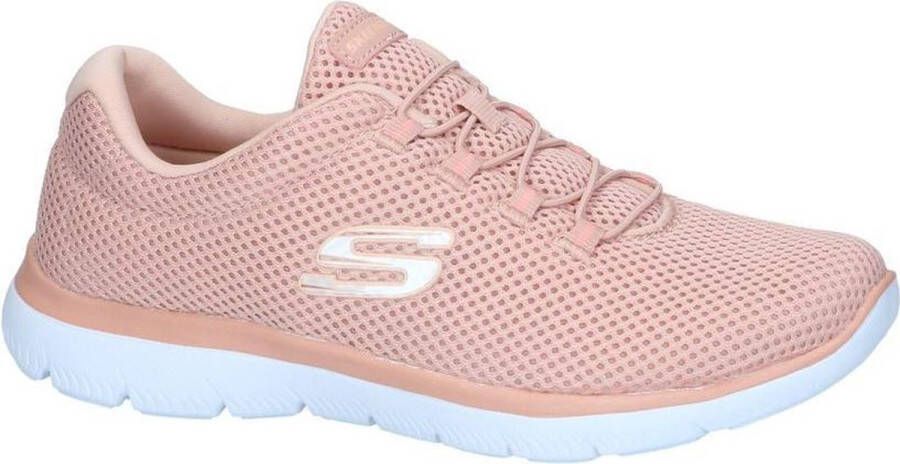 Skechers Slip-on sneakers Summits Slipper vrijetijdsschoen comfortschoen met gepolsterde schacht