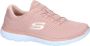 Skechers Slip-on sneakers Summits Slipper vrijetijdsschoen comfortschoen met gepolsterde schacht - Thumbnail 1