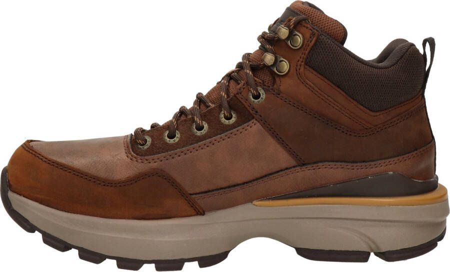 Skechers Ruskin heren wandelschoen Cognac