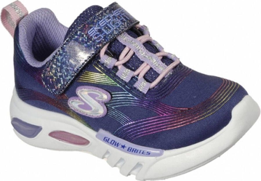 Skechers S LIGHTS-GLOW-BRITES Navy Multi