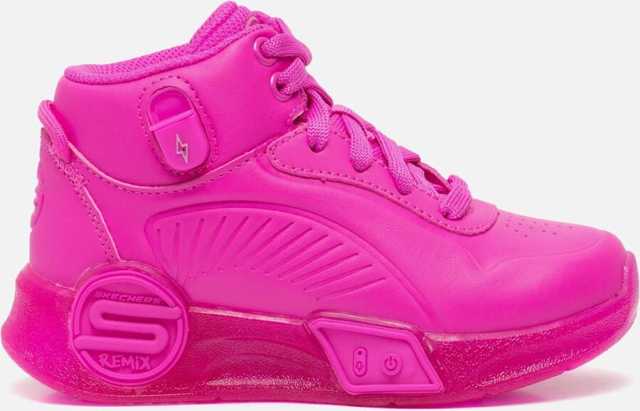 Skechers S-Lights Remix sneakers roze Synthetisch Dames