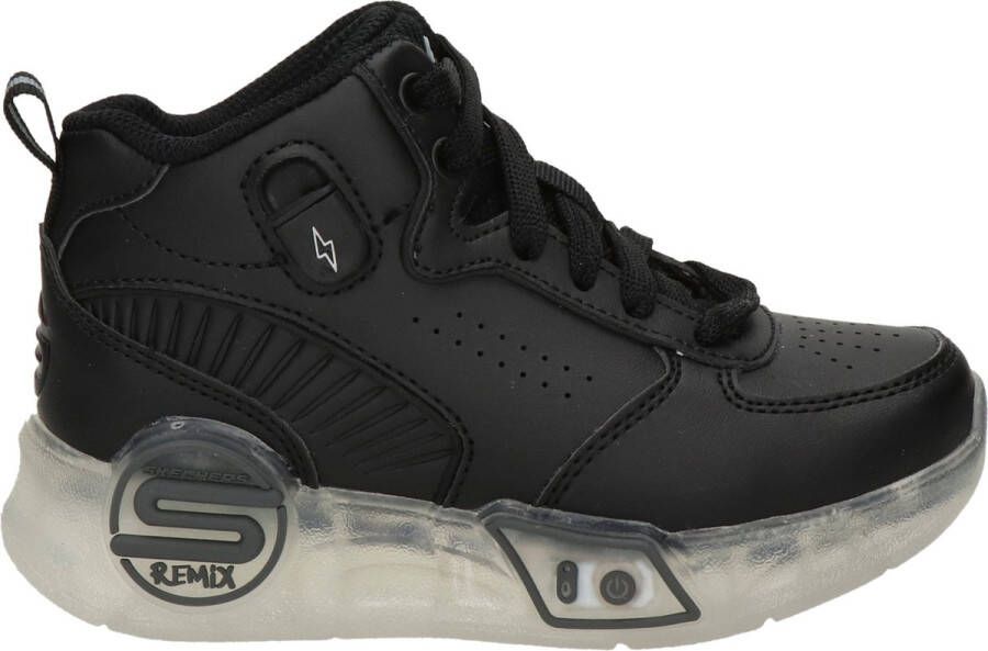 Skechers s Lights Remix sneakers zwart Synthetisch Heren