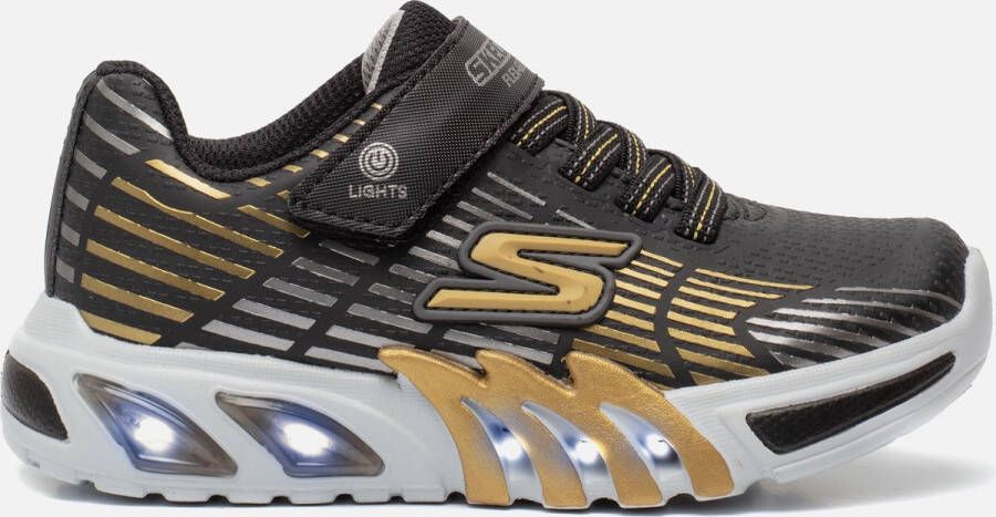 Skechers Flex-Glow Elite Jongens Sneakers Black Gold