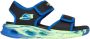 Skechers S Lights-Sola Glow Zandal-Fus Jongens Sandalen Zwart - Thumbnail 1