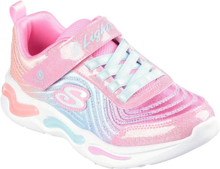 Skechers S-Lights Wavy Beams OMBRE EXPRESS Sneakers Schoenen 302327L PKMT